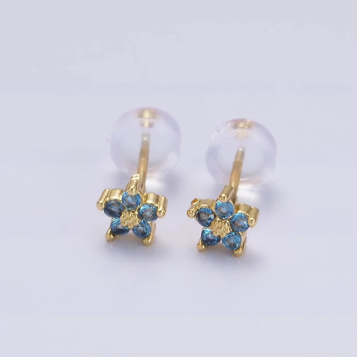 Dainty Flower Stud Earrings