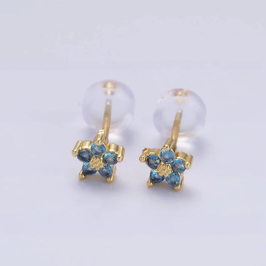 Dainty Flower Stud Earrings