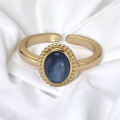 Tullia Natural Gemstone Ring