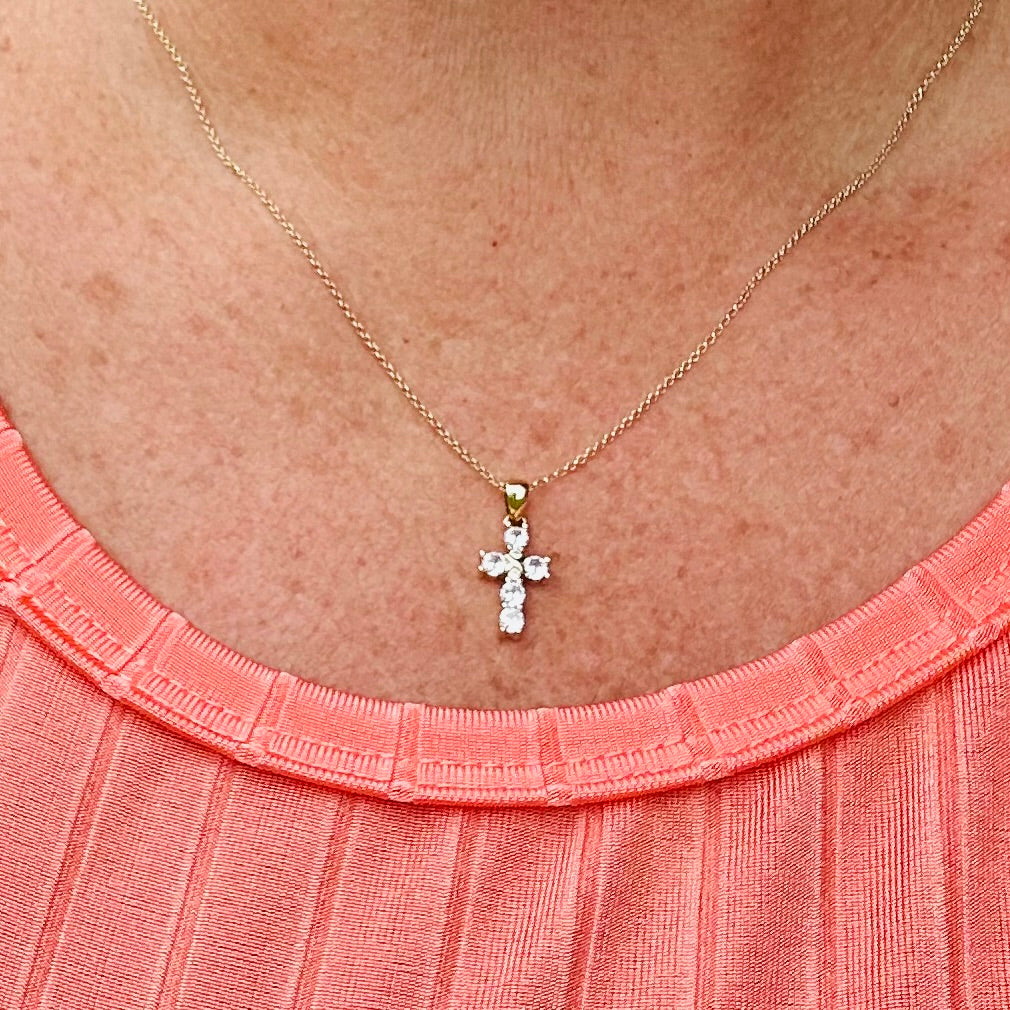 Gianna Cross Necklace