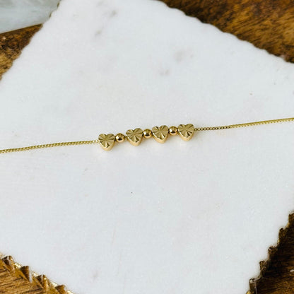 Bella Mini Heart Charms Necklace