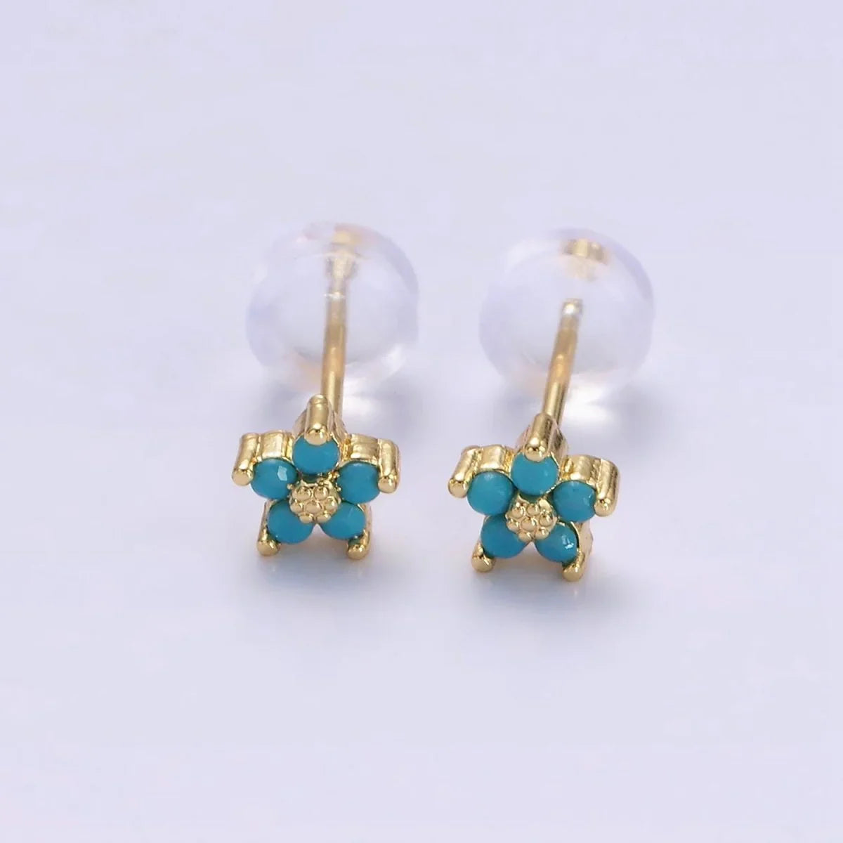 Dainty Flower Stud Earrings