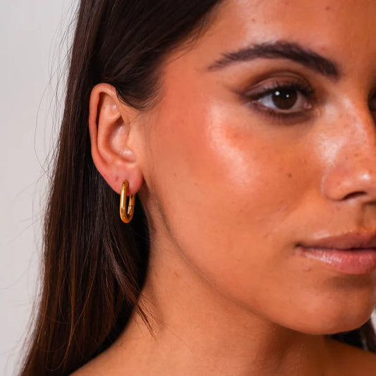 Golden Nyra Earring