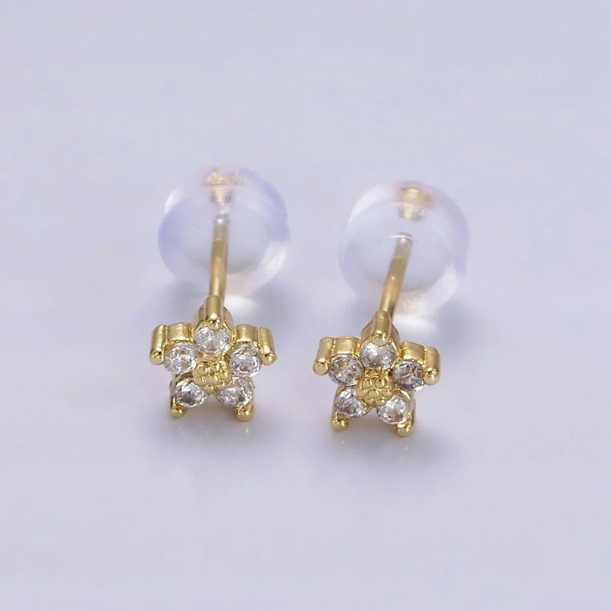 Dainty Flower Stud Earrings