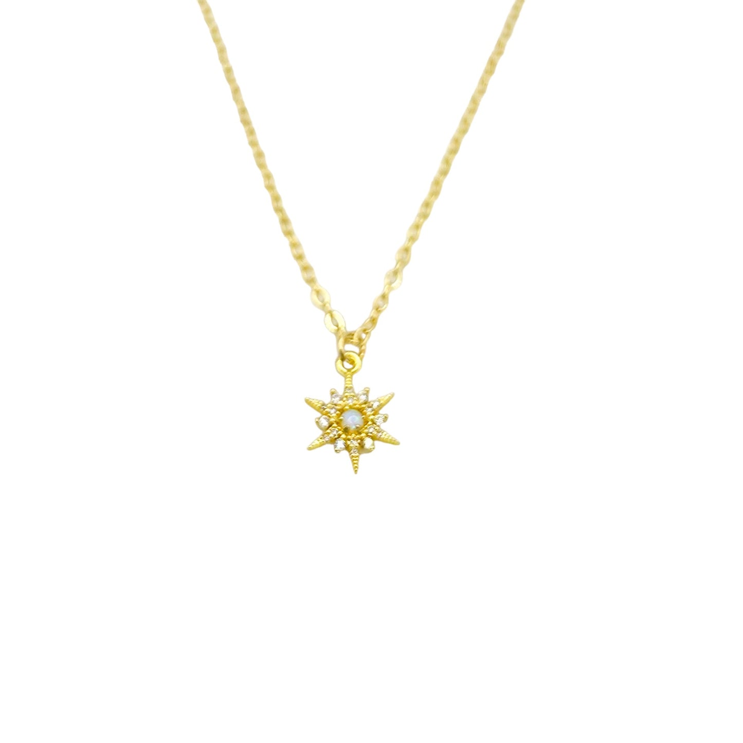 Stellina Opal Star Necklace