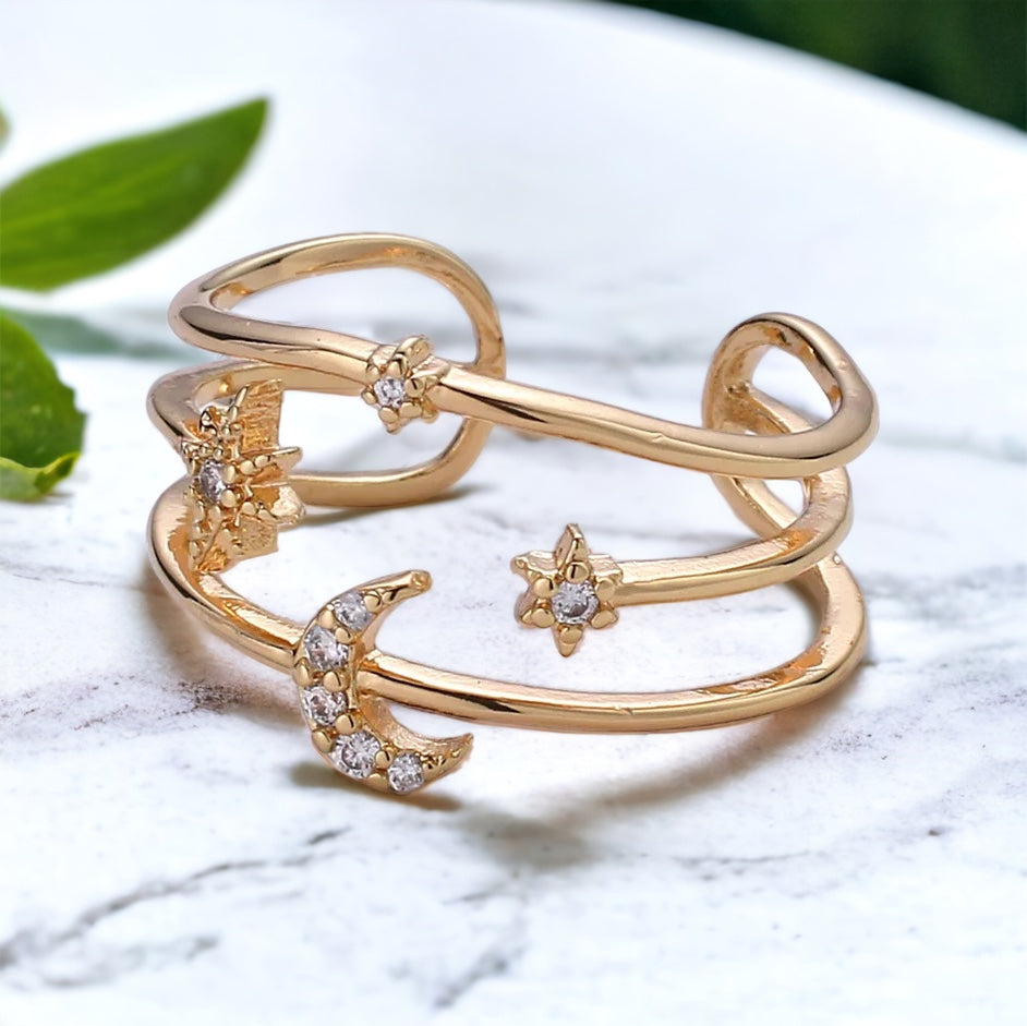 Celestina Moon Ring