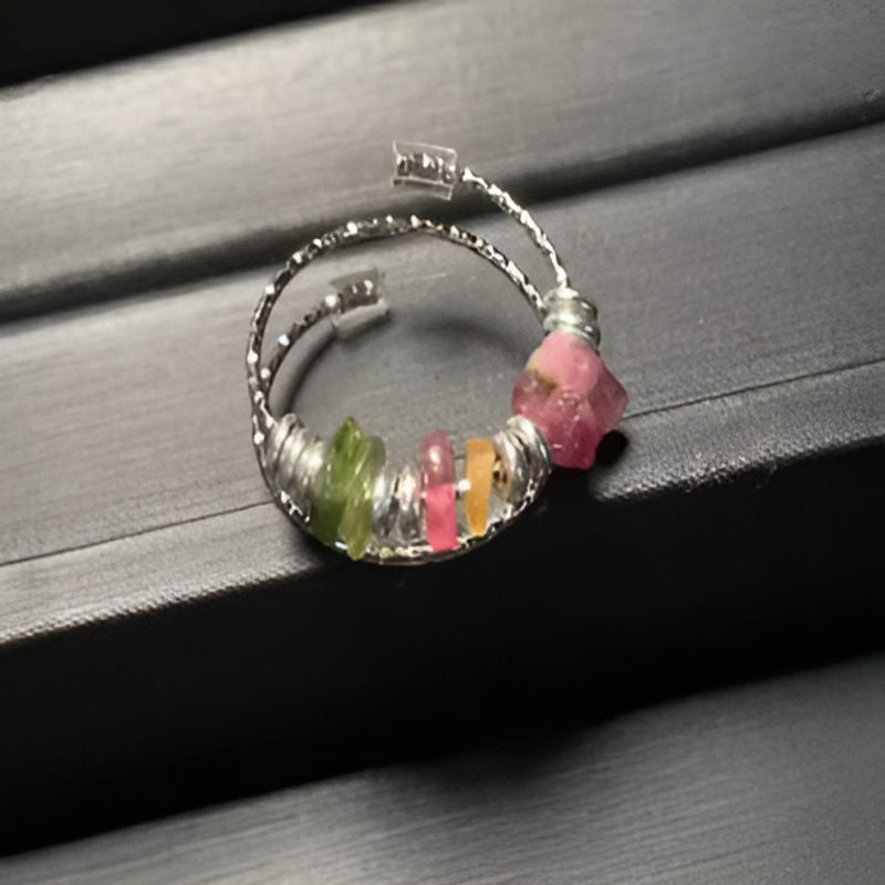 Vintage Natural Tourmaline Ring