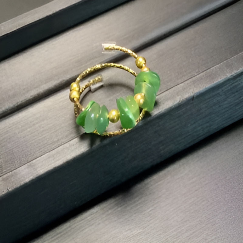 Vintage Natural Jasper Ring