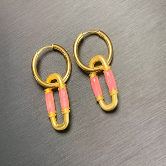 Vintage Classic Round Hoop Earrings