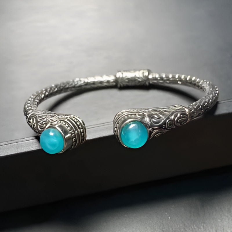 Vintage Natural Amazonite Bracelet