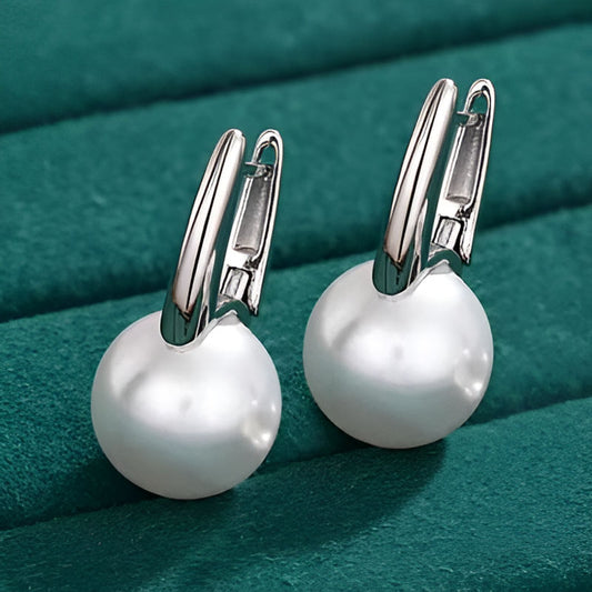 Elegant Imitation Pearl Earrings
