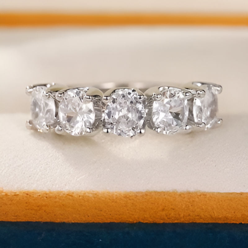 Vintage Crystal Zirconia Ring