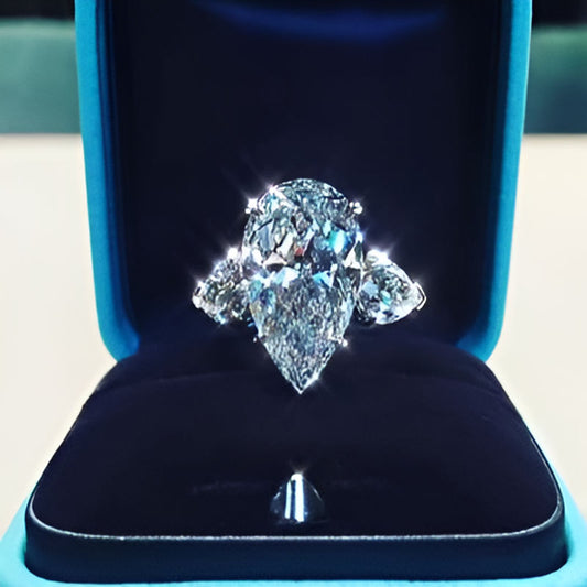 Vintage Diamond Crystal  Ring