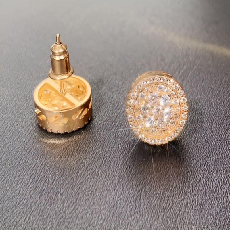 Vintage Contracted Stud Earrings