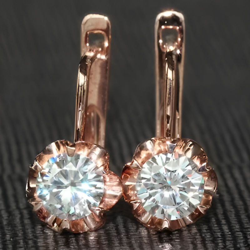 Vintage Simple Stylish Hoop Earrings