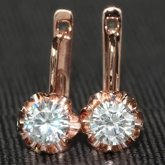 Vintage Simple Stylish Hoop Earrings