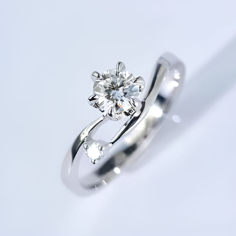 Silver Bright Zirconia Ring