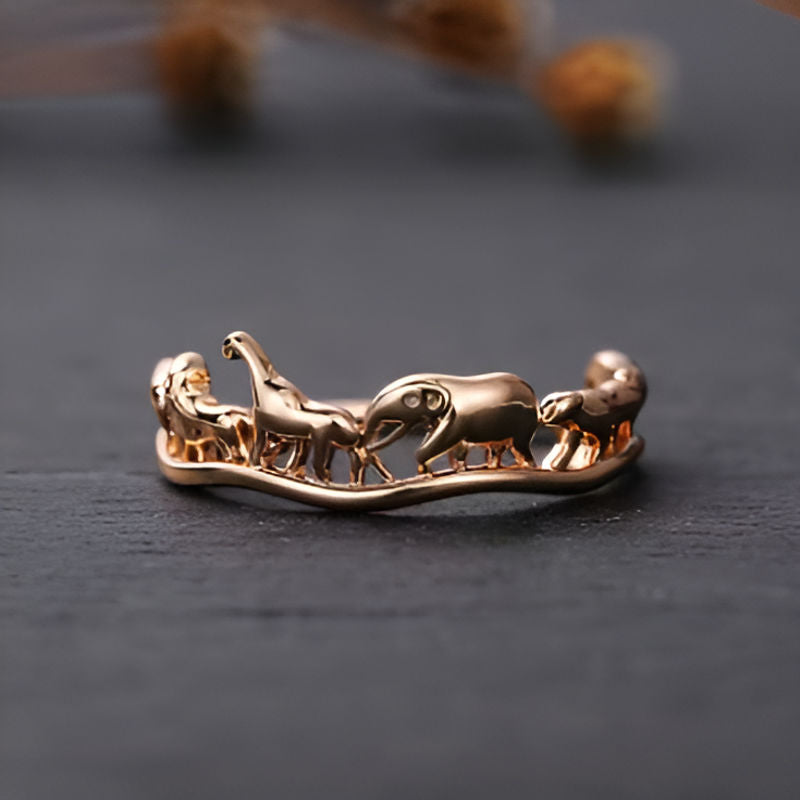Gold Animal Ring
