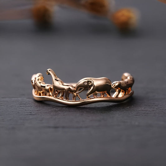 Gold Animal Ring