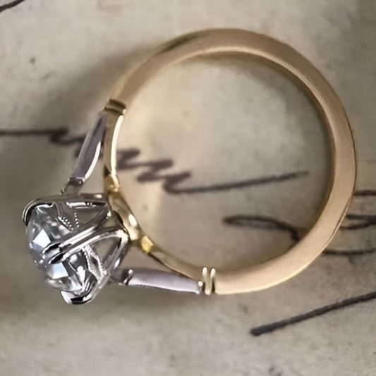 Vintage Two Tone Ring