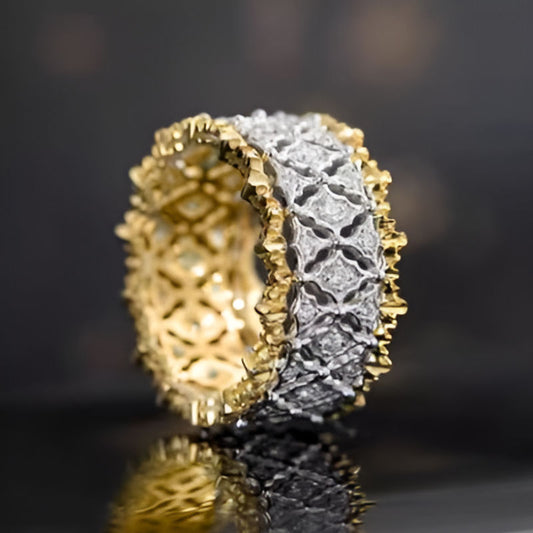 Vintage Two Tone Ring