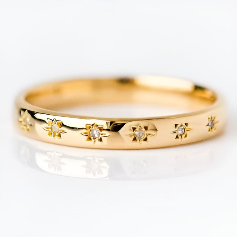 Gold Simple Thin Ring