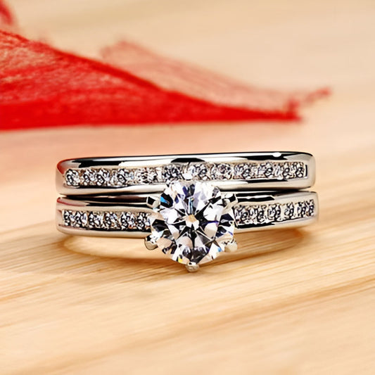 Vintage Claws Zirconia Set Ring