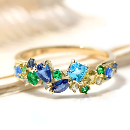 Vintage Colorful Ring