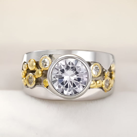 Vintage Two Tone Ring