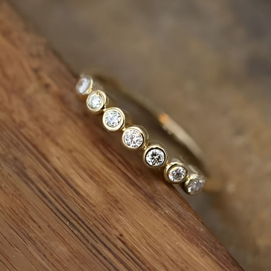 Vintage Paved Dazzling Crystal Ring