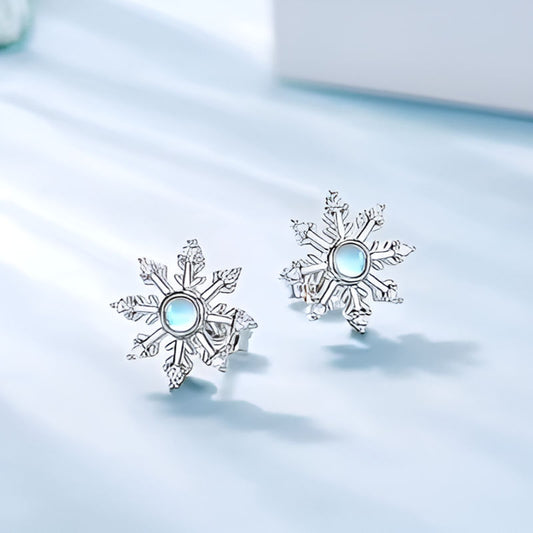 Vintage Exquisite Snowflake Earrings