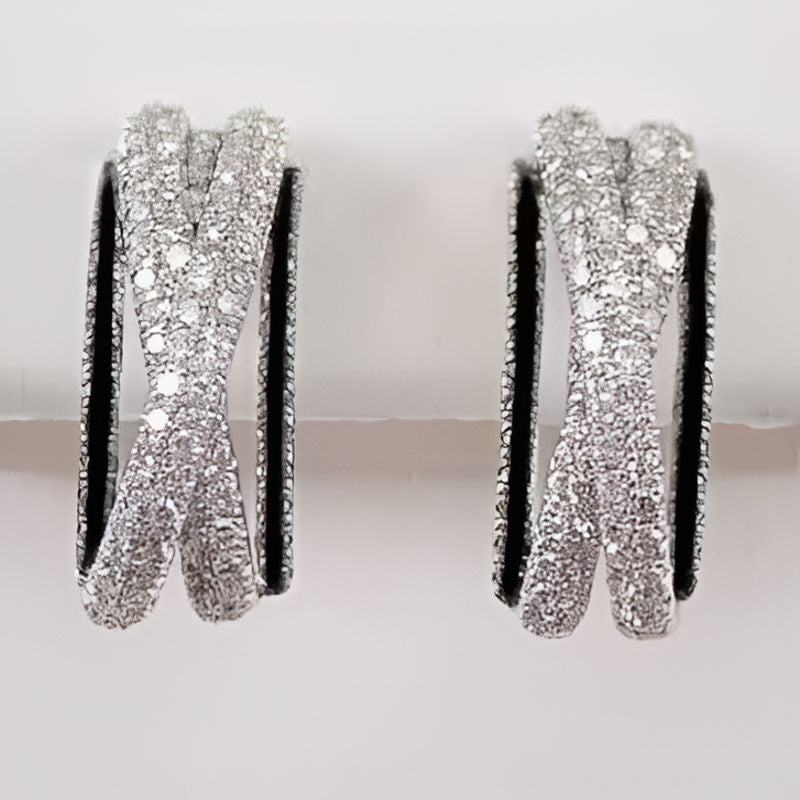 Vintage Hot Cross Earrings