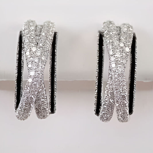 Vintage Hot Cross Earrings