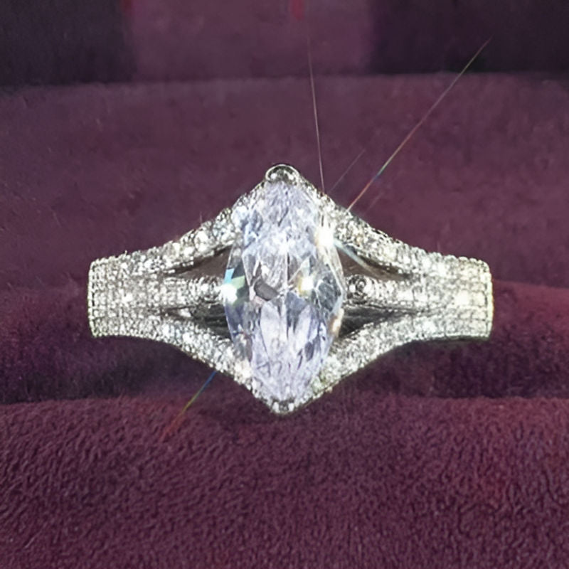 Vintage Marquise Cut Ring