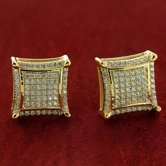 Vintage Micro Pave Earrings