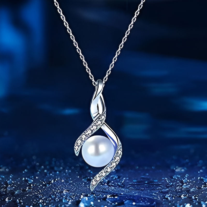 Vintage Imitation Pearl Necklace