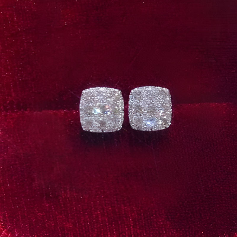 Silver Small Stud Earrings