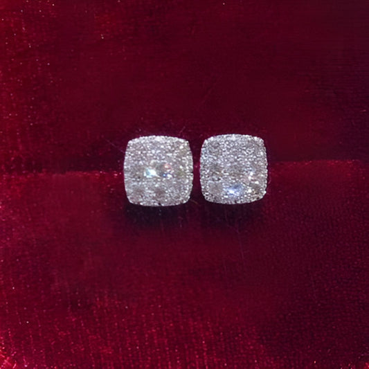 Silver Small Stud Earrings