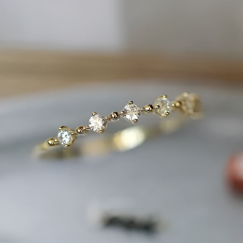 Gold Exquisite Thin Ring