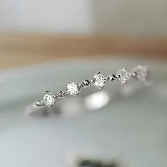 Silver Exquisite Thin Ring