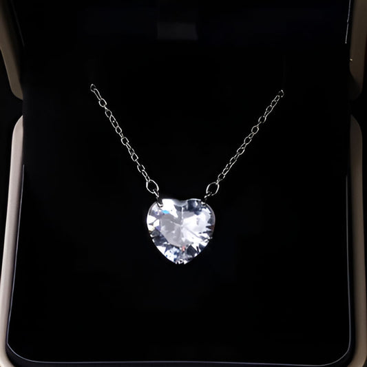 Vintage Heart Pendant Necklace