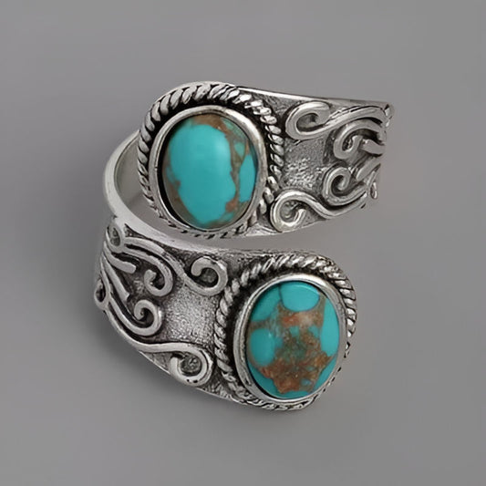 Vintage Style Opening Ring