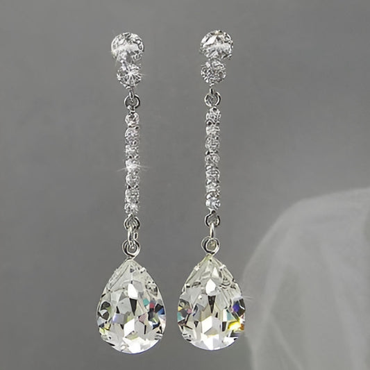 Vintage Crystal Temperament Earrings
