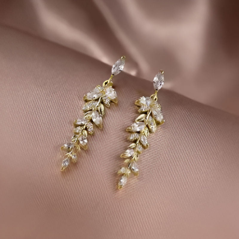 Vintage Leaf Shape Earrings