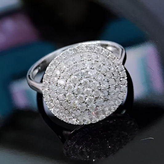 Vintage Brilliant Zirconia Ring