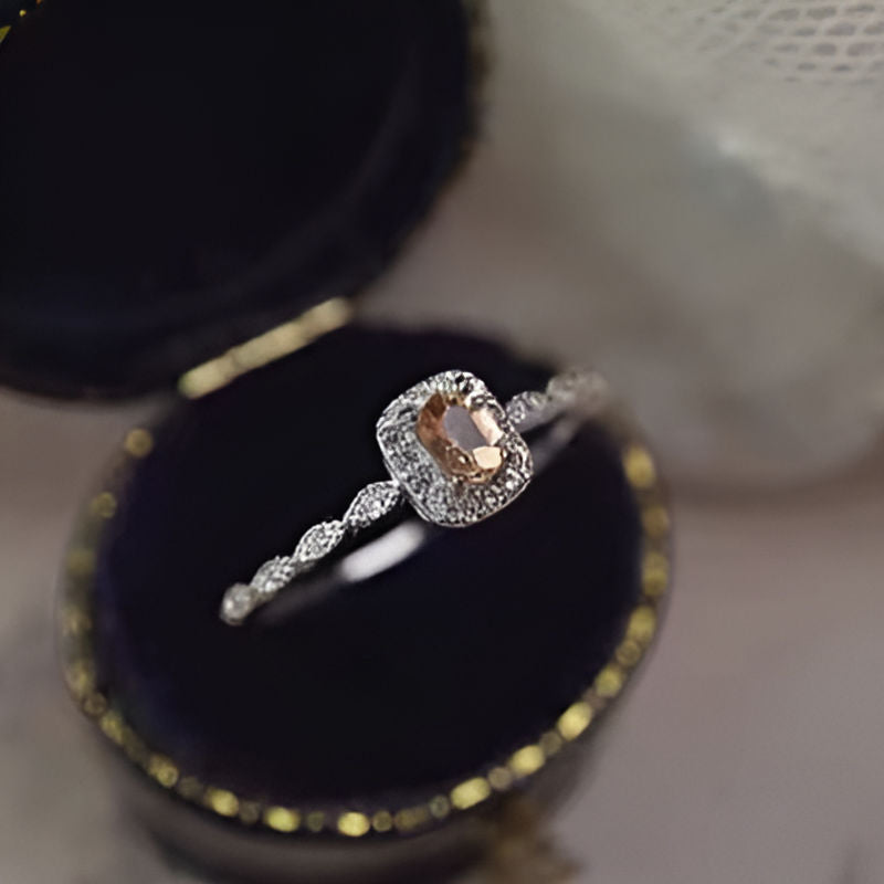 Silver Cubic Zirconia Ring