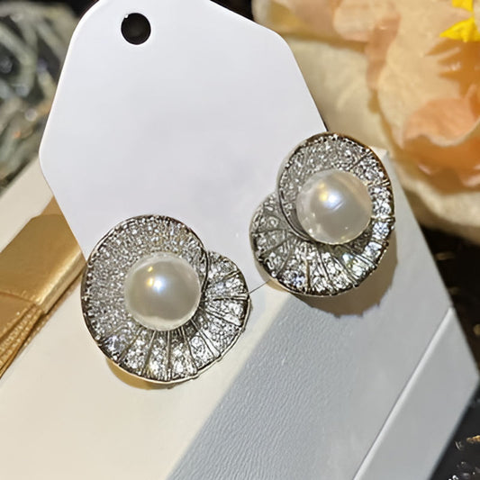 Vintage Novel Imitation Pearl Earrings