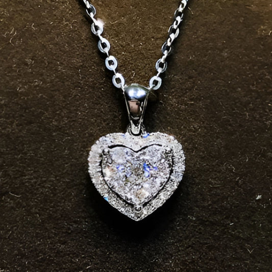Vintage Heart Pendant Necklace