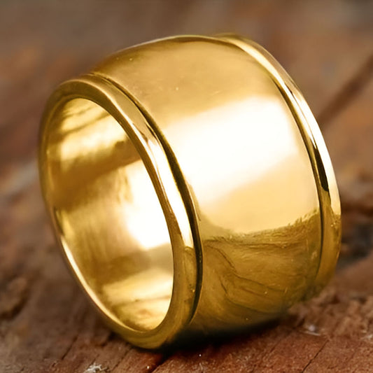 Gold Simple Versatile Ring