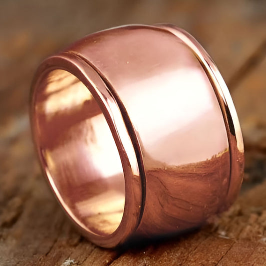 Vintage Rose Gold Versatile Ring